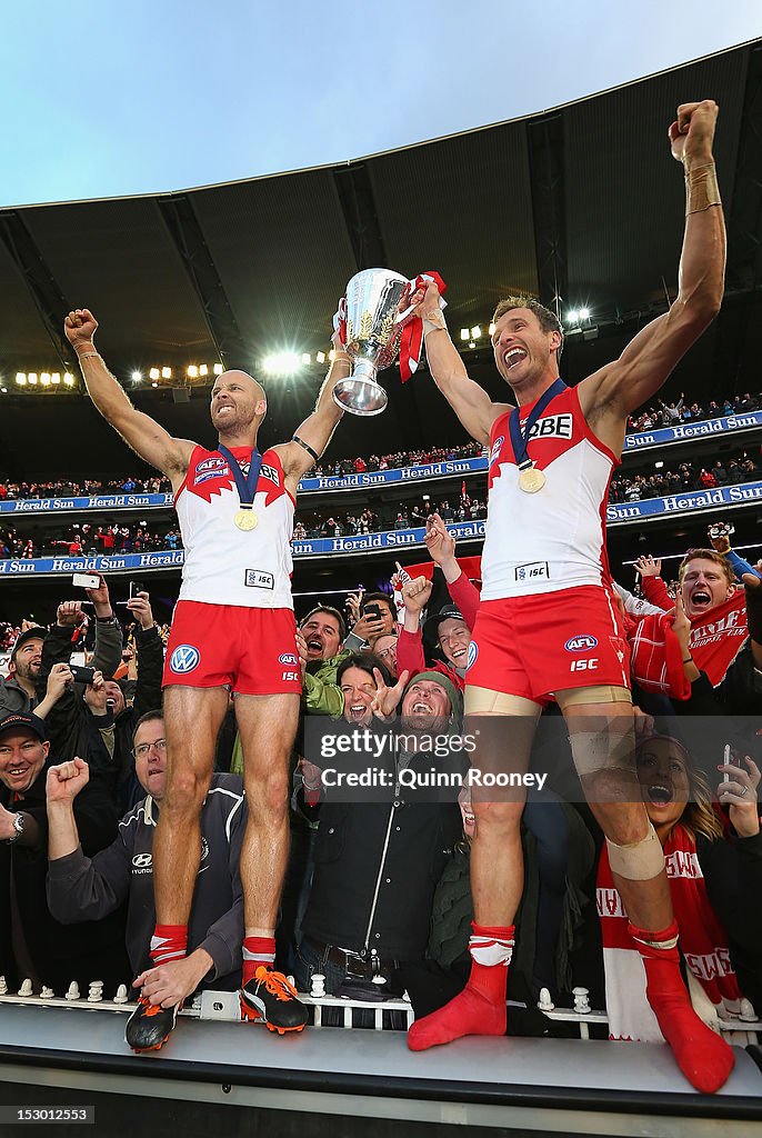 2012 AFL Grand Final - Sydney v Hawthorn