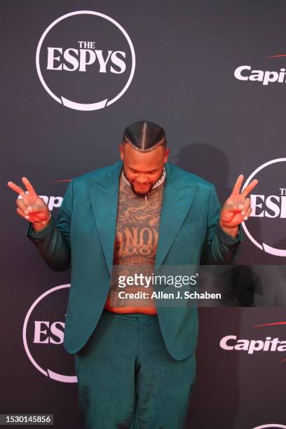 Hollywood, CA Dion Dawkins arrives on the red carpet at the 2023 ESPY Awards in Dolby Theatre in Hollywood Wednesday, July 12, 2023. The 2023 ESPY...