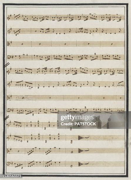 Note Record Texture Music Notes Texture Photos and Premium High Res Pictures - Getty Images