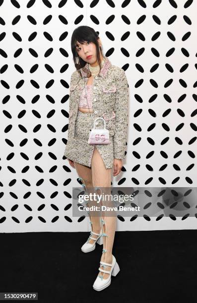 Susanna Lau aka Susie Bubble attends the British Vogue x Self Portrait Summer Party at Chiltern Firehouse on July 13, 2023 in London, England.