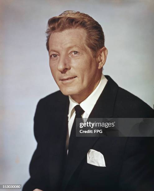 American actor, singer and comedian Danny Kaye , circa 1960.