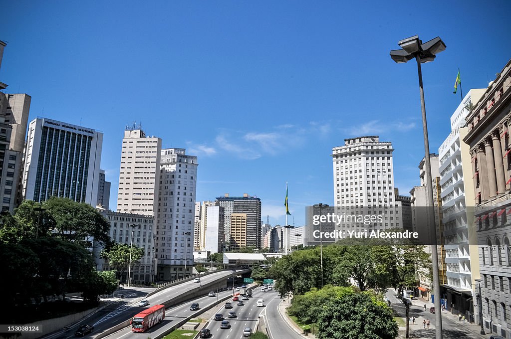 Sao Paulo downtown streets