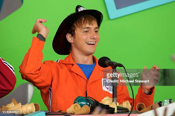 Actor Lucas Cruikshank attends the 9th annual Worldwide Day of Play Celebration in Riverside Park on September 29, 2012 in New York City.