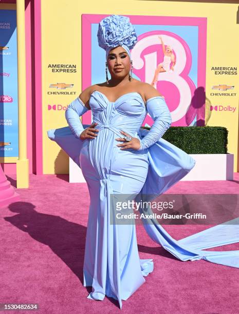 Patrick Starrr attends the World Premiere of "Barbie" at Shrine Auditorium and Expo Hall on July 09, 2023 in Los Angeles, California.