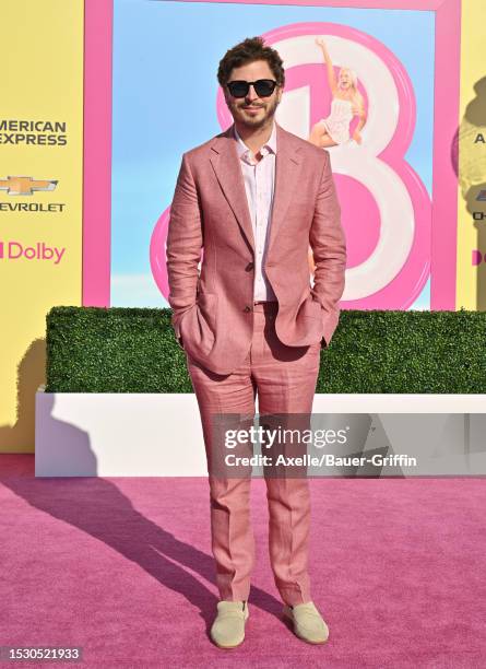 Michael Cera attends the World Premiere of "Barbie" at Shrine Auditorium and Expo Hall on July 09, 2023 in Los Angeles, California.