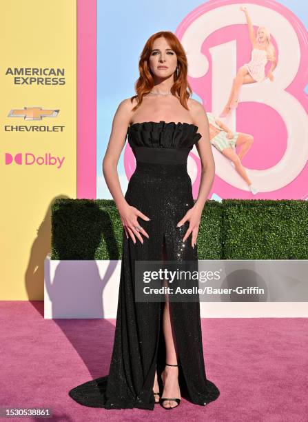 Hari Nef attends the World Premiere of "Barbie" at Shrine Auditorium and Expo Hall on July 09, 2023 in Los Angeles, California.