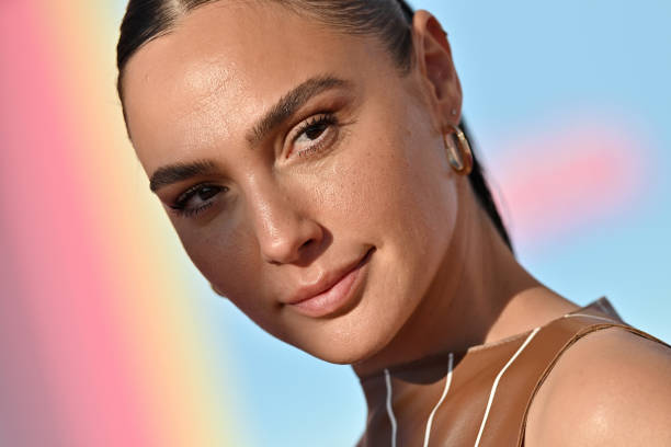Gal Gadot attends the World Premiere of "Barbie" at Shrine Auditorium and Expo Hall on July 09, 2023 in Los Angeles, California.
