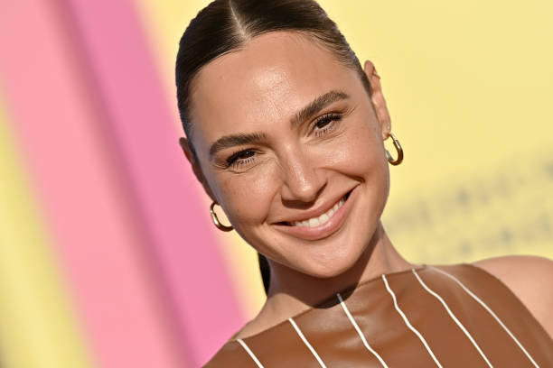 Gal Gadot attends the World Premiere of "Barbie" at Shrine Auditorium and Expo Hall on July 09, 2023 in Los Angeles, California.