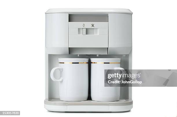 drinks maker - coffee machine isolated stock pictures, royalty-free photos & images