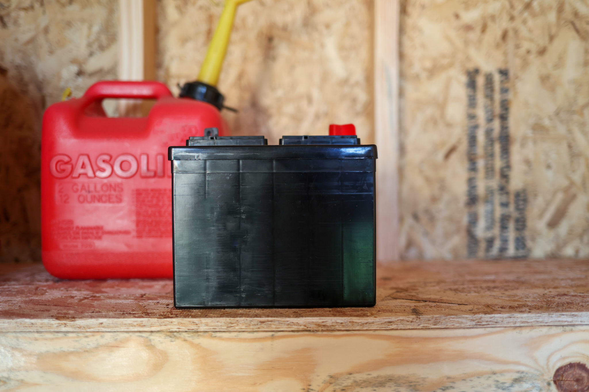 battery storage shed