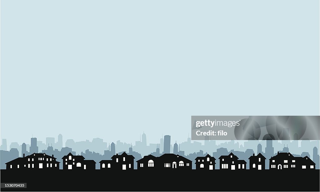 Area residenziale Skyline
