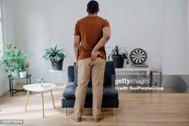 problems with hemorrhoids - anus stock pictures, royalty-free photos & images