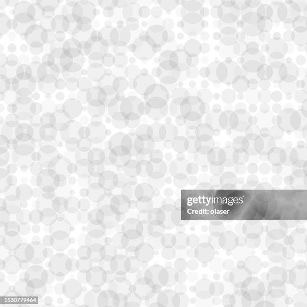 circles of different sizes in rows and columns. semi transparent - cloud transparent stock illustrations