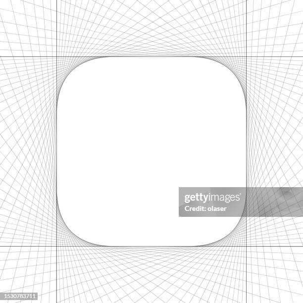 Small Many Square Square Outlined By Many Tangential Lines High-Res Vector Graphic ...