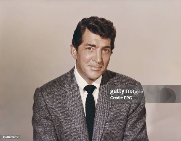 American singer, actor and comedian Dean Martin , circa 1960.