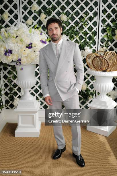 Fabien Frankel wearing Ralph Lauren, attends the Ralph Lauren Suite during The Championships, Wimbledon at All England Lawn Tennis and Croquet Club...