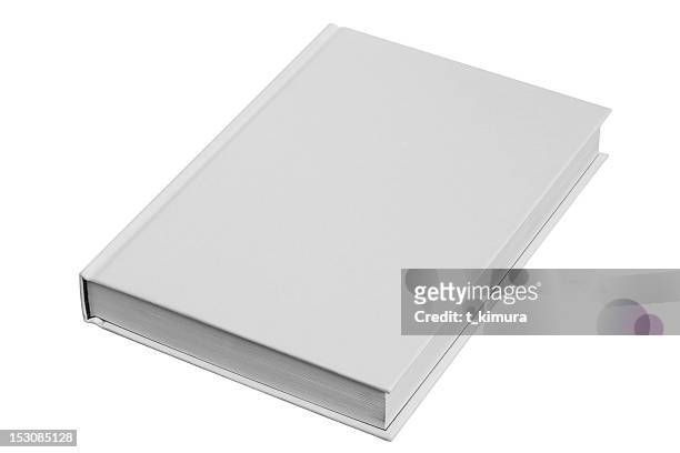 blank book - blank book cover stockfoto's en -beelden