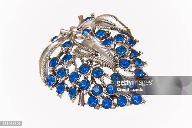 vintage brooch - vintage brooch stock pictures, royalty-free photos & images