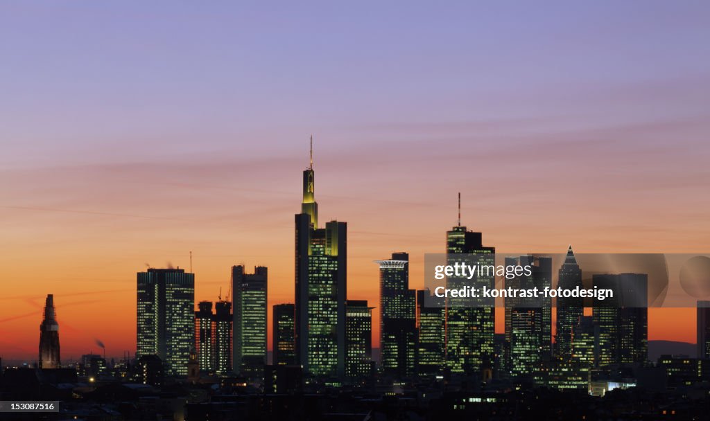 Skyline di Francoforte