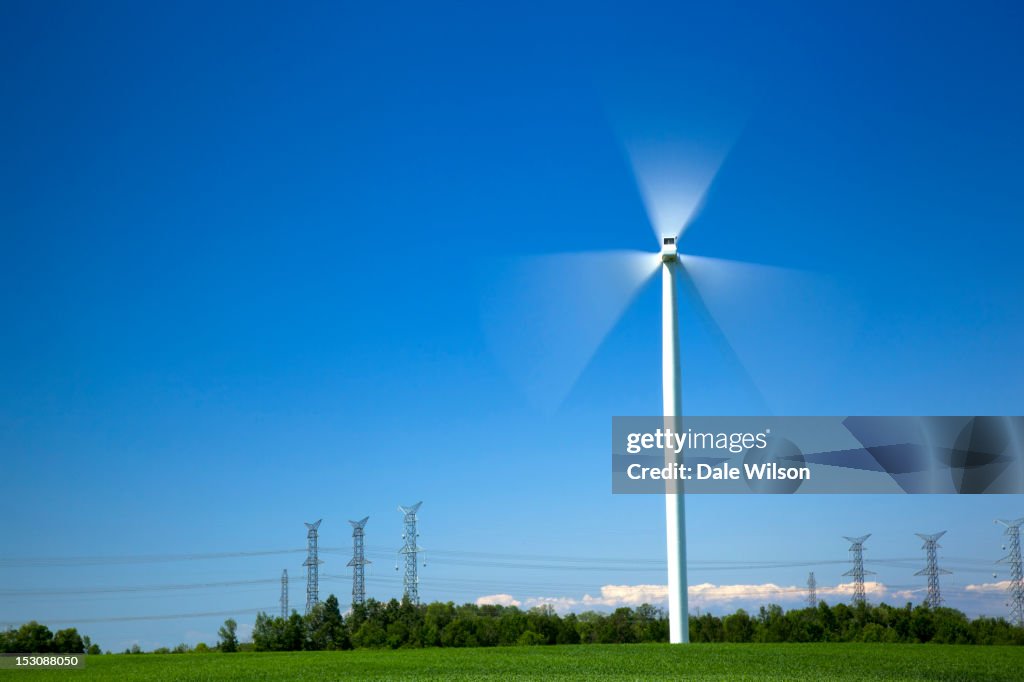 Sustainable energy production from wind turbines