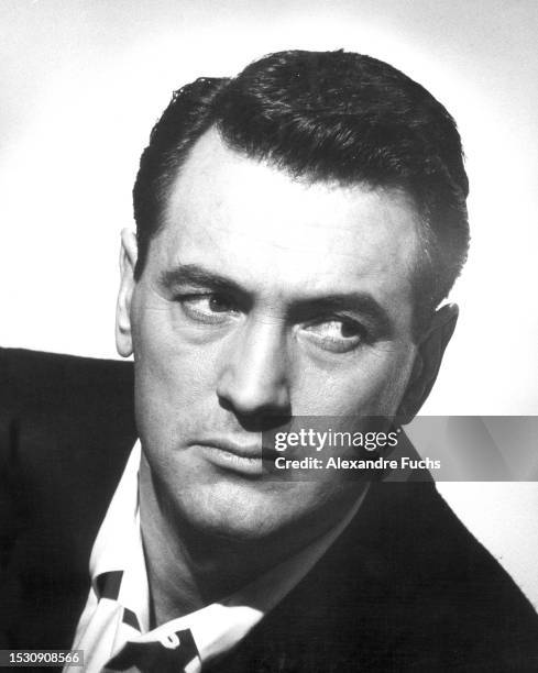 Actor Rock Hudson portraits for the promotion of the film 'Lover Come Back' at Los Angeles, in 1960.