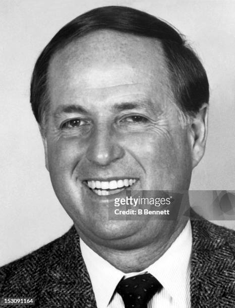 Pat Gillick of the Toronto Blue Jays poses for a portrait in March, 1987 in Toronto, Ontario, Canada.
