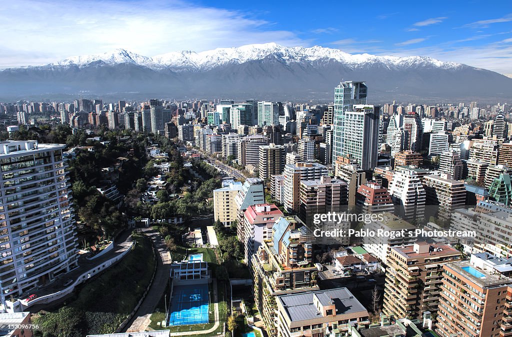City aerial view