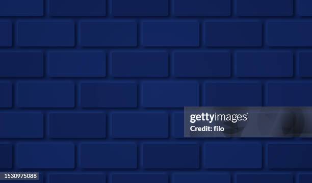seamless dark brick wall background - dark empty office stock illustrations