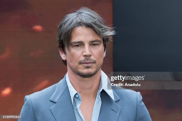 Josh Hartnett attends the UK premiere of 'Oppenheimer' at Odeon Luxe Leicester Square in London, United Kingdom on July 13, 2023.