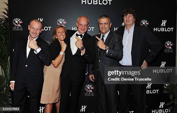 Hublot CEO Ricardo Guadalupe arrives at "A Legendary Evening With Hublot And WBC" at Bellagio Las Vegas on September 29, 2012 in Las Vegas, Nevada.