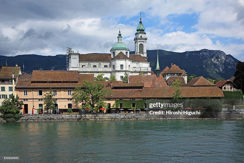 Switzerland, Solothurn Cathedral