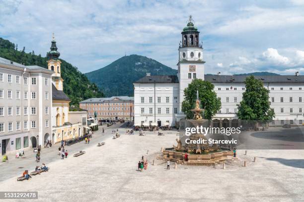 salzburg, österreich - kathedrale stock-fotos und bilder