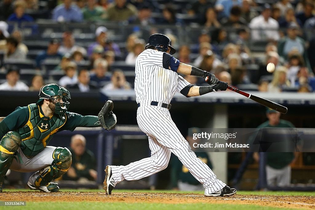 Oakland Athletics v New York Yankees