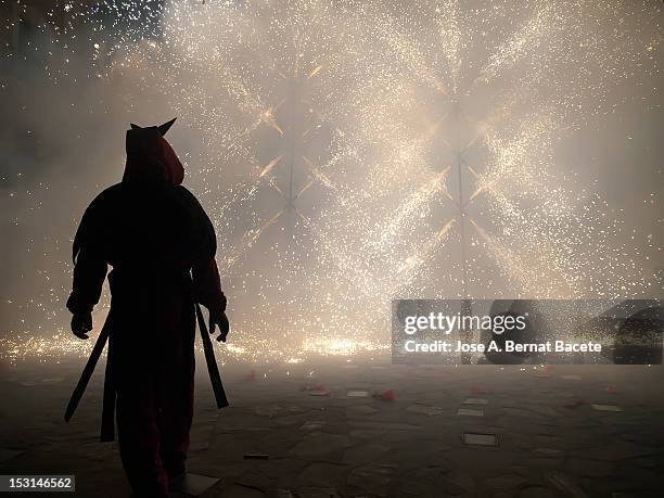correfocs - correfoc stock pictures, royalty-free photos & images