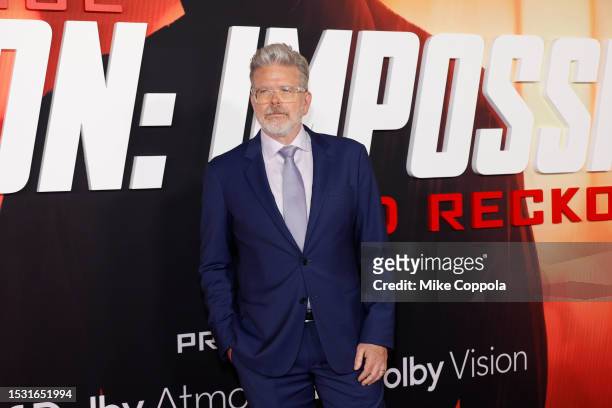 Christopher McQuarrie attends the "Mission: Impossible - Dead Reckoning Part One" premiere at Rose Theater, Jazz at Lincoln Center on July 10, 2023...