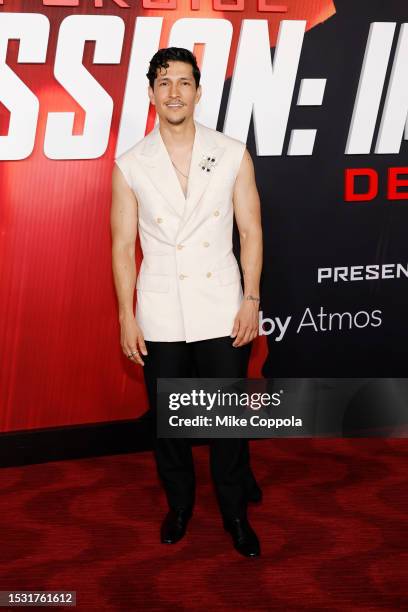 Danny Ramirez attends the "Mission: Impossible - Dead Reckoning Part One" premiere at Rose Theater, Jazz at Lincoln Center on July 10, 2023 in New...