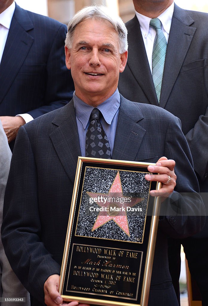 Mark Harmon Honored On The Hollywood Walk Of Fame