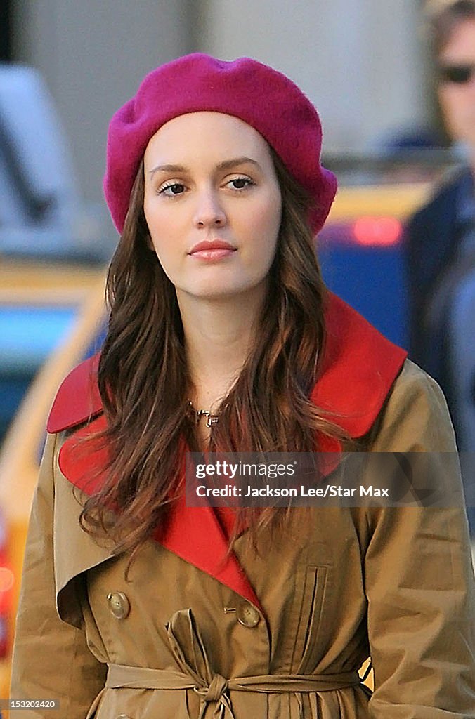 Celebrity Sightings in New York City - October 1, 2012