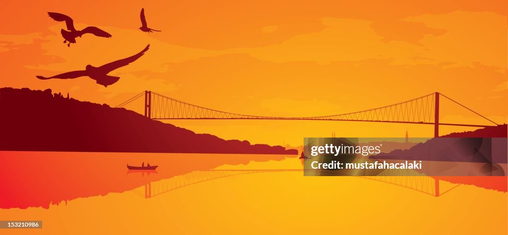 Istanbul sunset