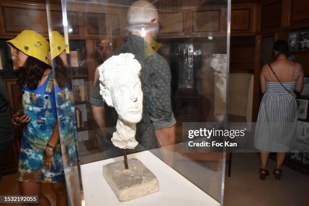 General view of atmosphere in the museum during the Centenary of the Birth of its founder Annette Giacometti and the 20th anniversary of the Creation...