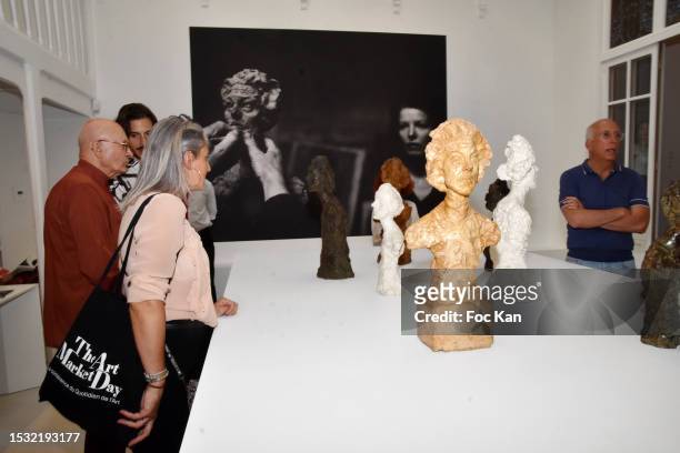 General view of atmosphere in the museum during the Centenary of the Birth of its founder Annette Giacometti and the 20th anniversary of the Creation...