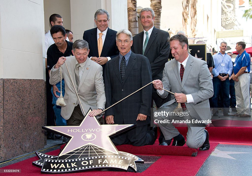 Mark Harmon Honored With Star On The Hollywood Walk Of Fame