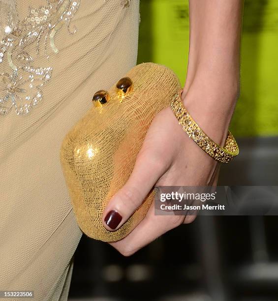 Actress Christine Marzano arrives at the premiere of CBS Films' 'Seven Psychopaths' at Mann Bruin Theatre on October 1, 2012 in Westwood, California.