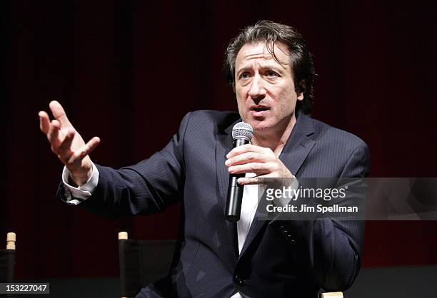 Actor/director Federico Castelluccio attends the "Keep Your Enemies Closer: Checkmate" screening at the School of Visual Arts Theater on October 1,...