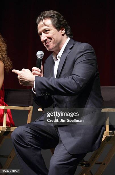 Actor/director Federico Castelluccio attends the "Keep Your Enemies Closer: Checkmate" screening at the School of Visual Arts Theater on October 1,...