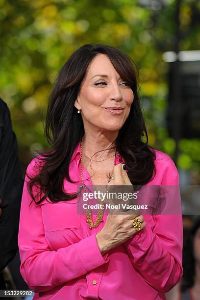 Katey Sagal visits "Extra" at The Grove on October 1, 2012 in Los Angeles, California.