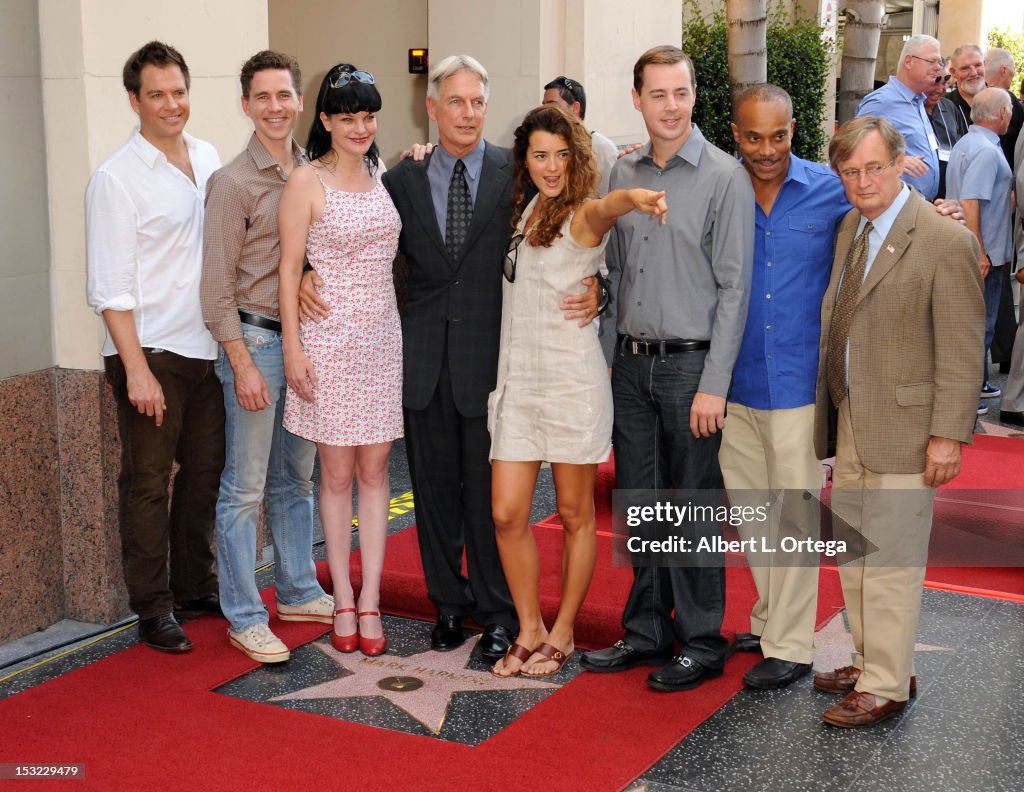 Mark Harmon Honored On The Hollywood Walk Of Fame