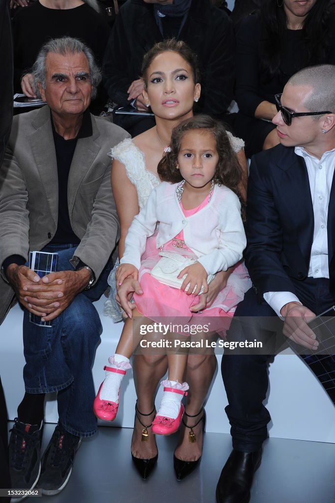 Chanel: Front Row - Paris Fashion Week Womenswear Spring / Summer 2013