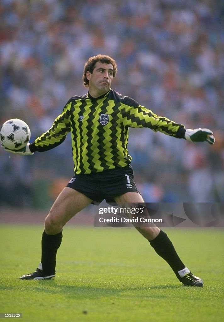 Peter Shilton Of England Prepares To Throw The Ball Out To One Of His peter-shilton-of-england-prepares-to-throw-the-ball-out-to-one-of-his
