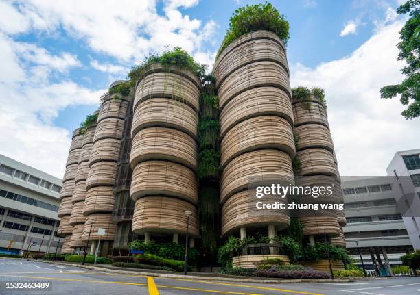 the hive nanyang technological university - singapore university of technology and design stock pictures, royalty-free photos & images